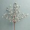 6 PCS Artificial Cream & White Pip Berry Stems – 16.5 Inch Winter Christmas Berry Picks, Bendable Branches for Holiday Vase Fillers, Centerpieces & Home Decor